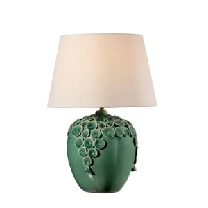 Lampada porcellana verde